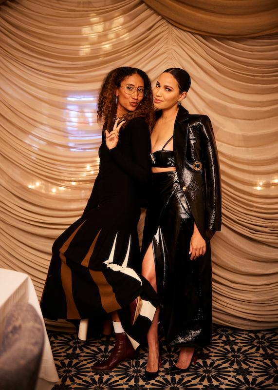 elaine welteroth jurnee smollett x cloudy bay friendsgiving