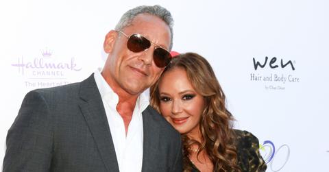Photo of Leah Remini and Angelo Pagán.