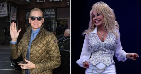 split image of Carson Kressley praised Dolly Parton as 'phenomenal' at 'Watch What Happens Live With Andy Cohen'