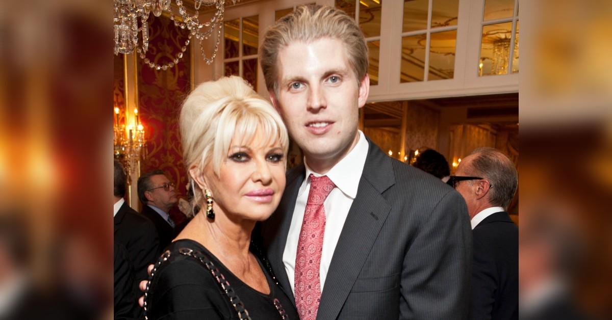 Eric Trump Calls Mom Ivana 'One of A Kind' Ahead Of Manhattan Funeral
