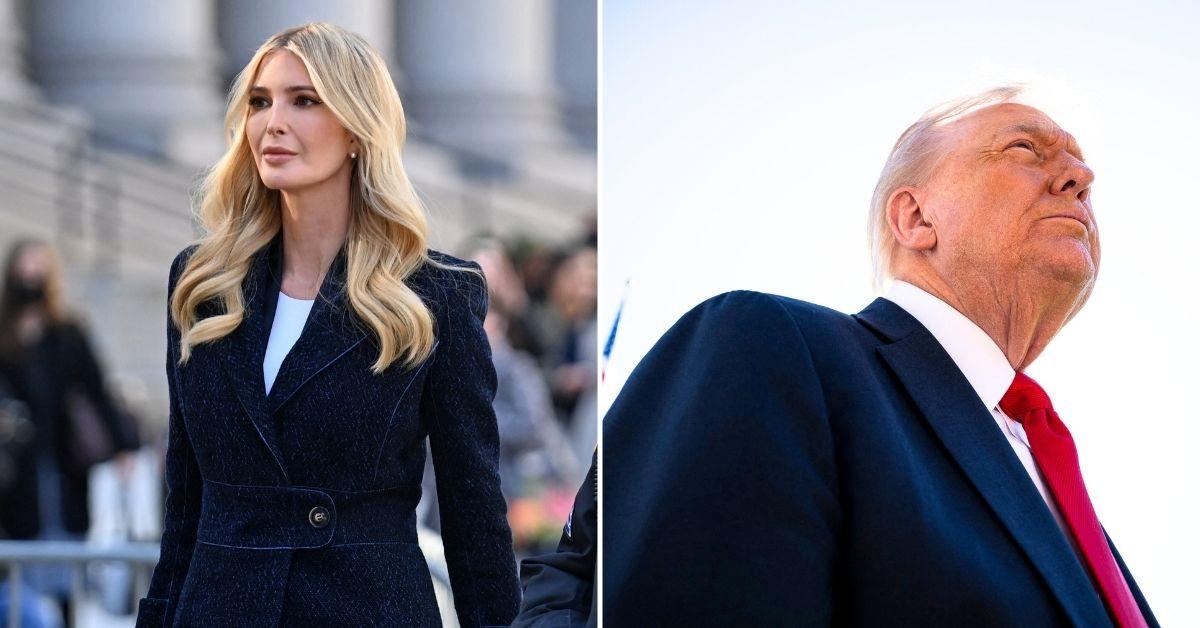 photo of Ivanka Trump and Donald Trump