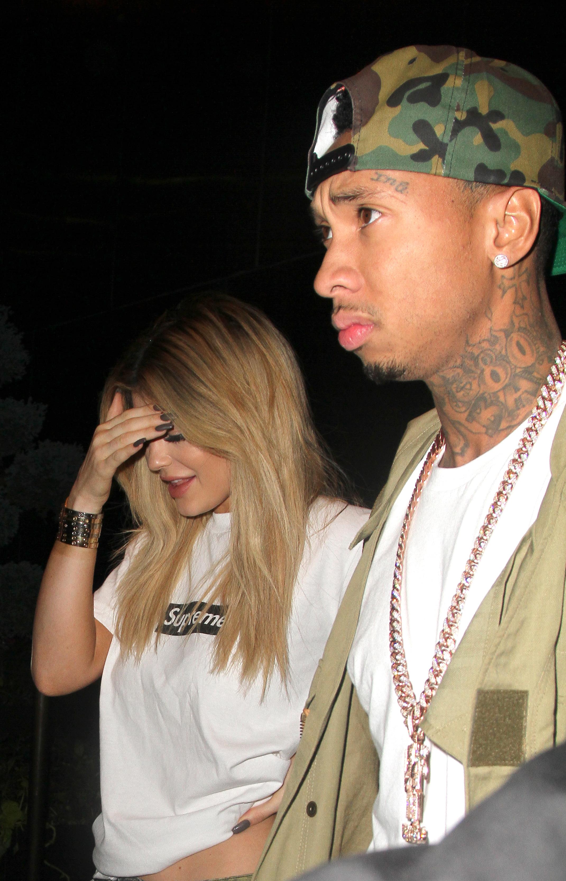 Kylie Jenner and Tyga Sighting, NYC