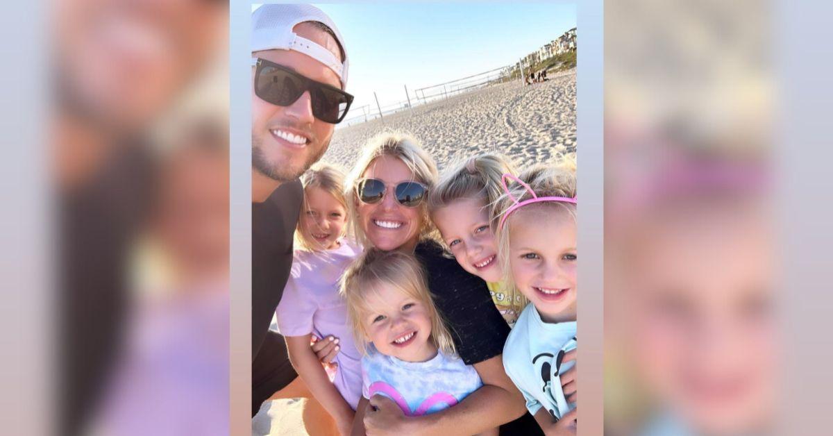 kelly stafford has four kids