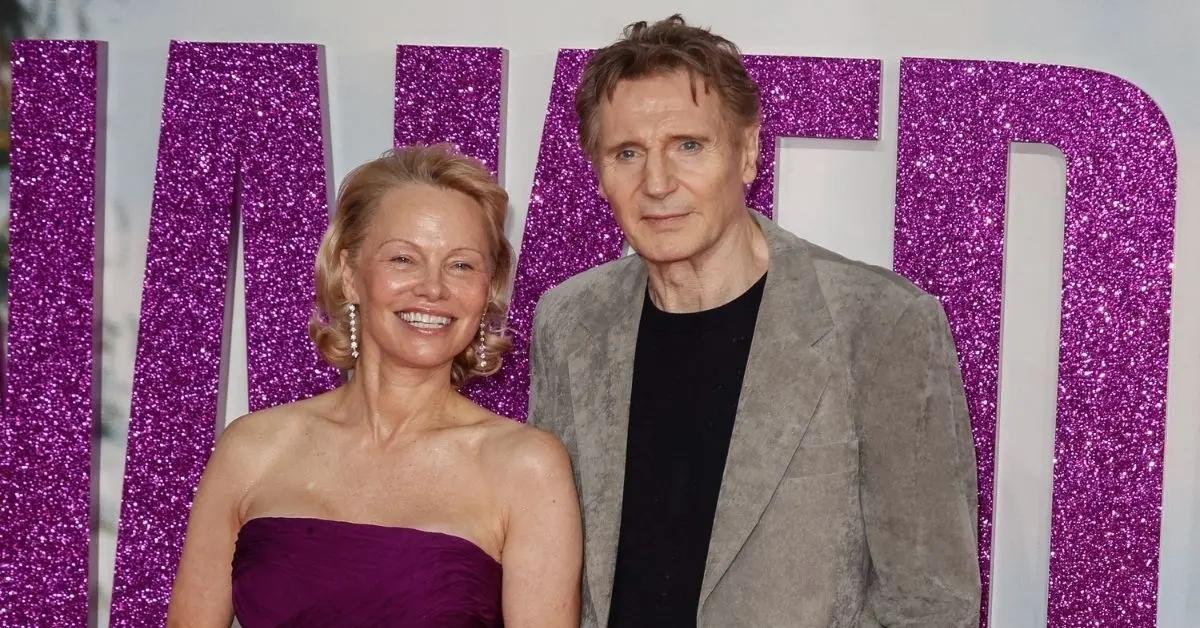 Photo of Pamela Anderson and Liam Neeson