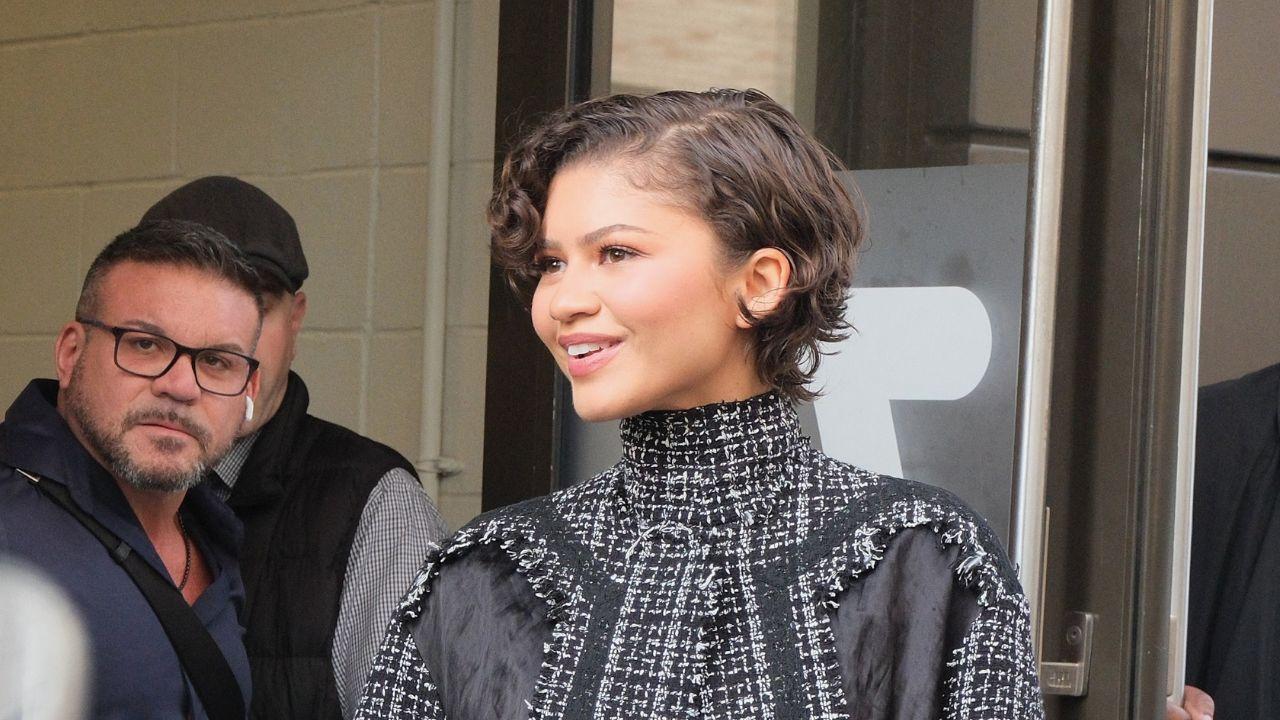 Image of Zendaya first met Tom Holland while filming 'Spider-Man.'
