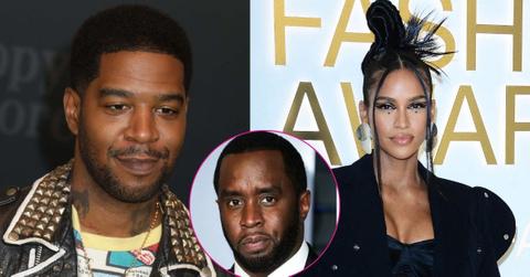 Composite photo of Kid Cud, Cassie Ventura and Sean 'Diddy' Combs.