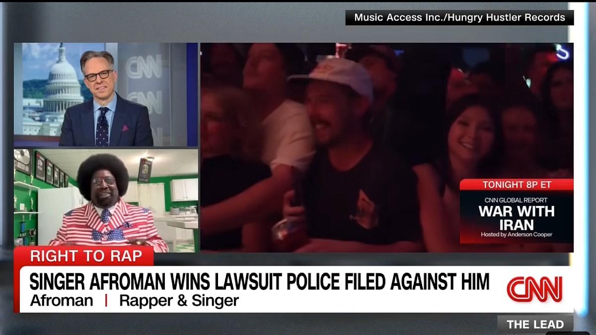 image of An attorney asked the officer if Afroman’s song painted him in a false light.