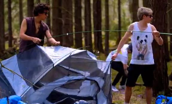 //one direction camping stacked