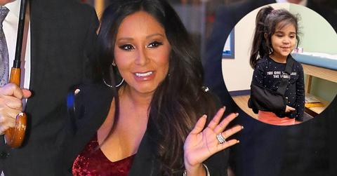 snooki daughter broke arm