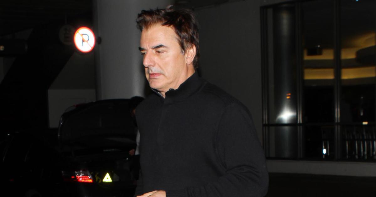 chris noth rare appearance following sexual assualt allegations