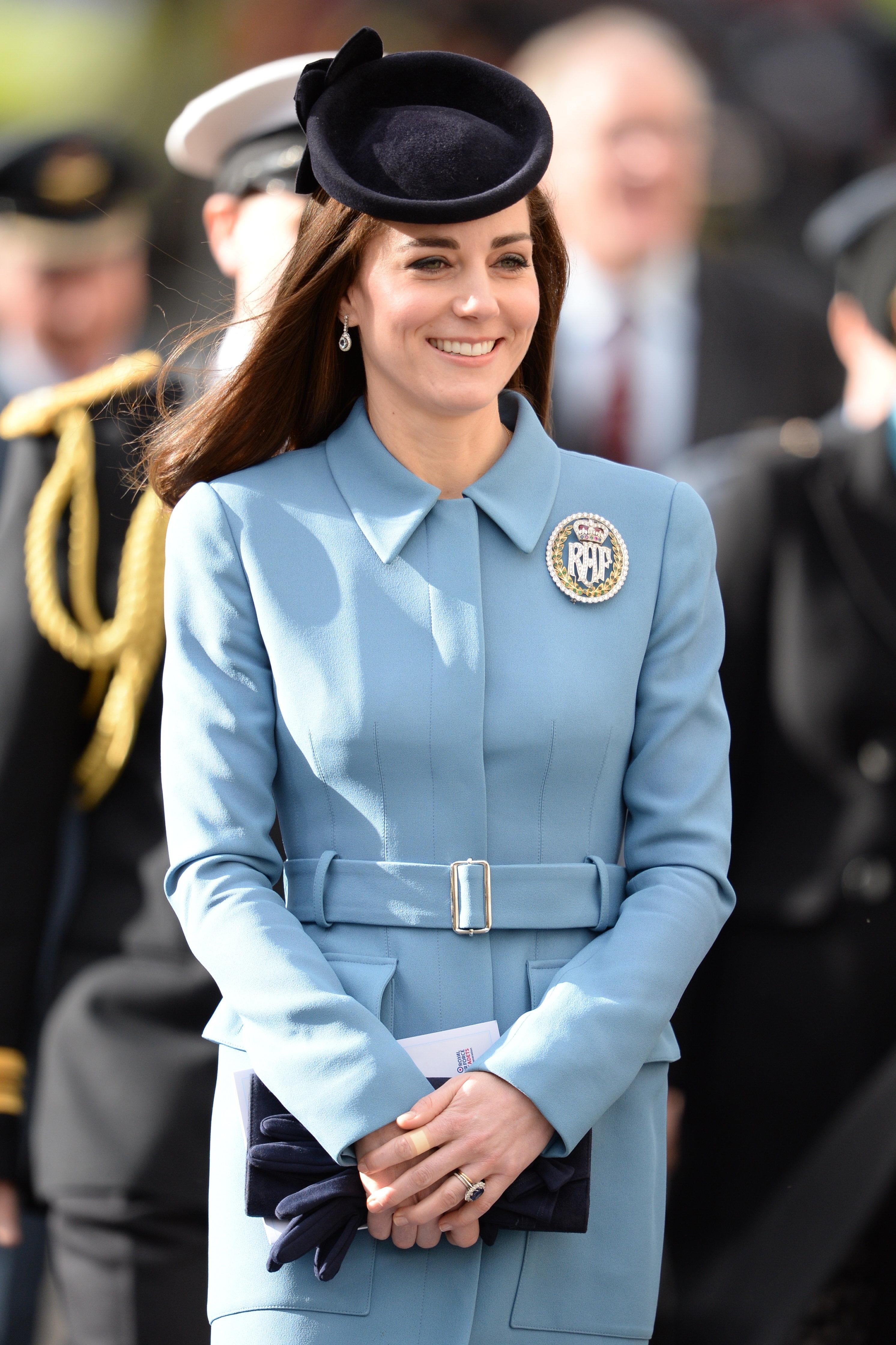 The Duchess of Cambridge marks the Air Cadets 75th Anniversary