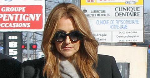 Celine dion looks heartbroken