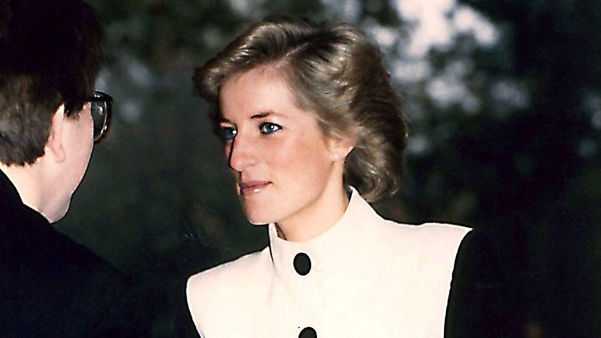 image of The late royal wrote, 'Three cheers for Prozac' while thanking Terence Stamp for his support.
