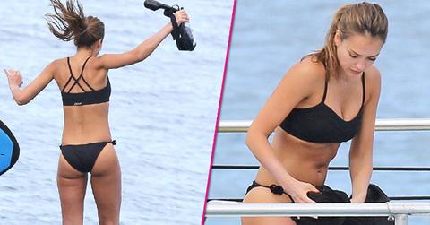 jessica alba bikini body