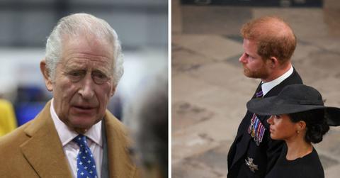 king charles fed up prince harry meghan markle drama