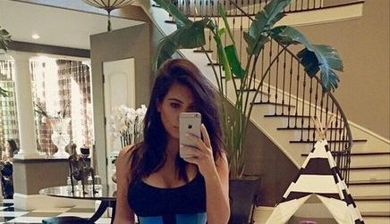 Kim kardashian waist training