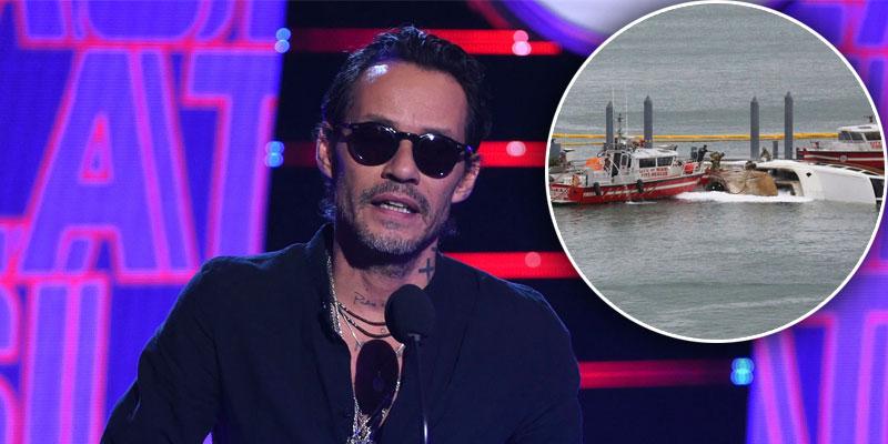 Marc Anthony’s $7 Million Dollar Yacht Catches Fire In Miami