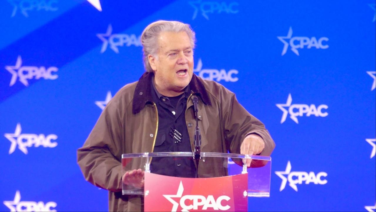 Bannon at CPAC