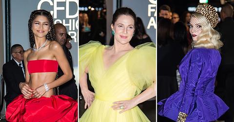 zendaya drew barrymore anya taylor joy and more slay cfda pp