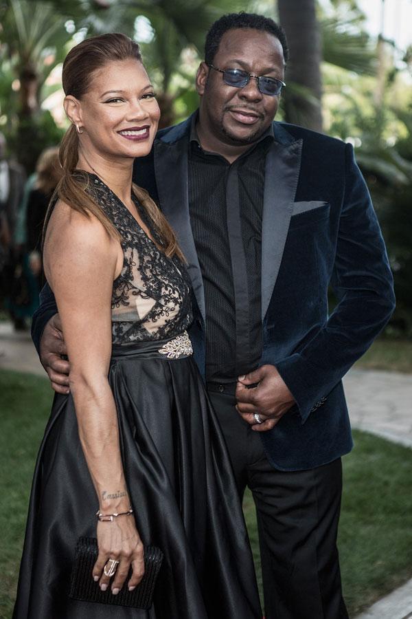 Bobby brown smiles red carpet