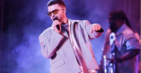 Photo of Justin Timberlake.