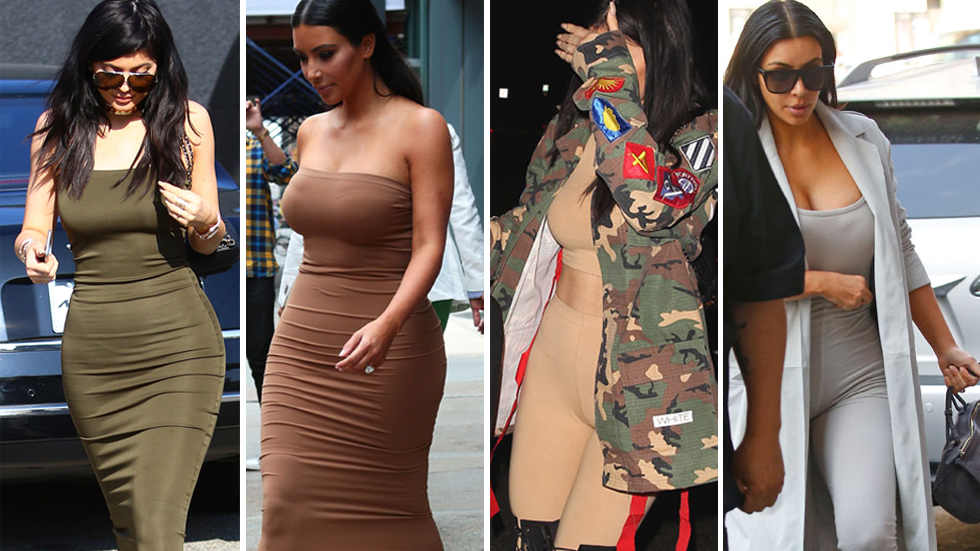 Kim kardashian kylie jenner style