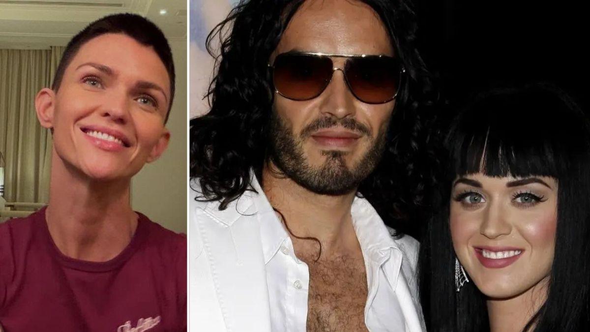 Composite photo of Katy Perry and Ruby Rose