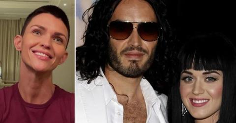 Composite photo of Katy Perry and Ruby Rose