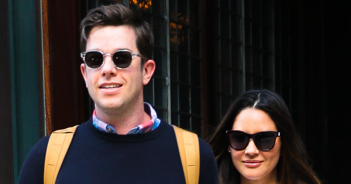 john mulaney olivia munn cuddle