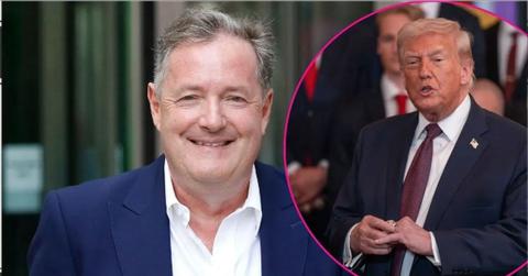 Image of Piers Morgan and Donald Trump