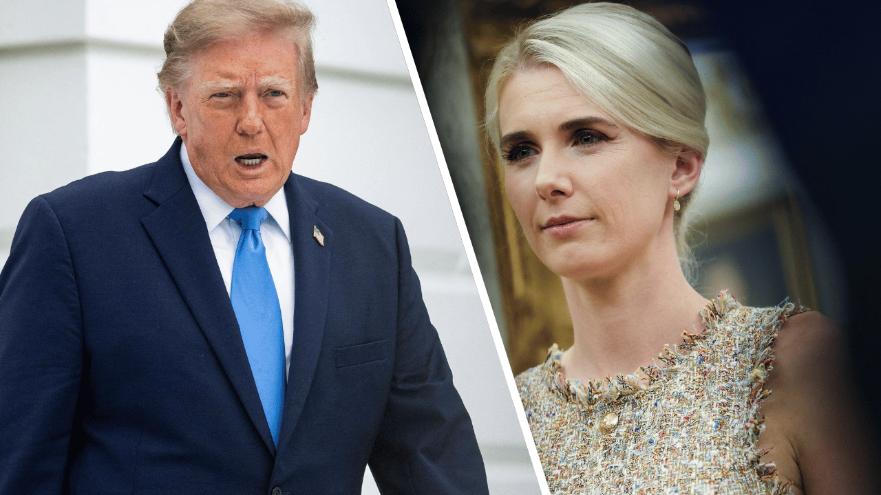 Donald Trump and Natalie Harp