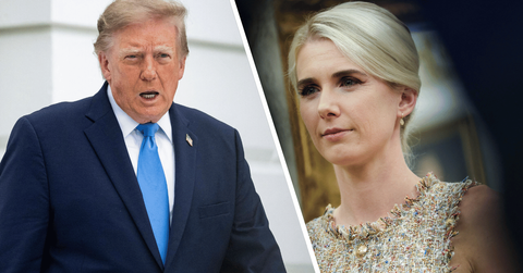 Donald Trump and Natalie Harp