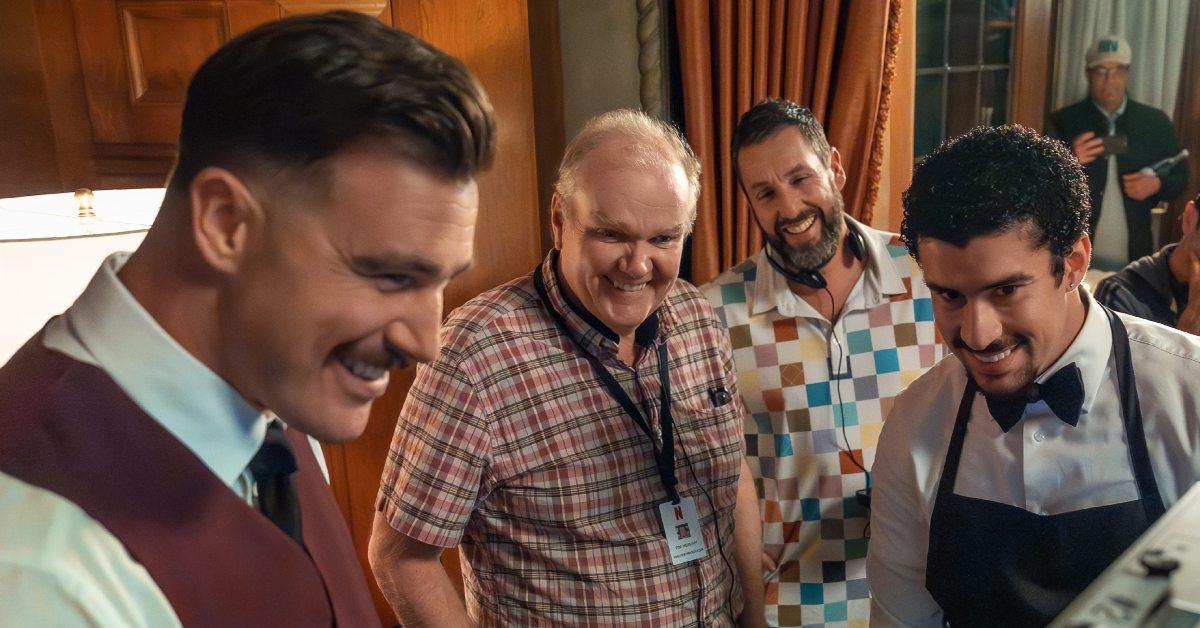 Photo of Adam Sandler called Kelce 'a great actor and a great human.'