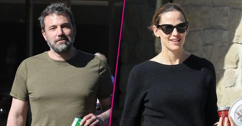 jennifer garner ben affleck reunite sunday church pics pp