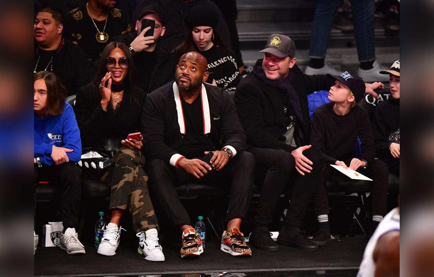 Celebrities Attend The Golden State Warriors Vs Brooklyn Nets