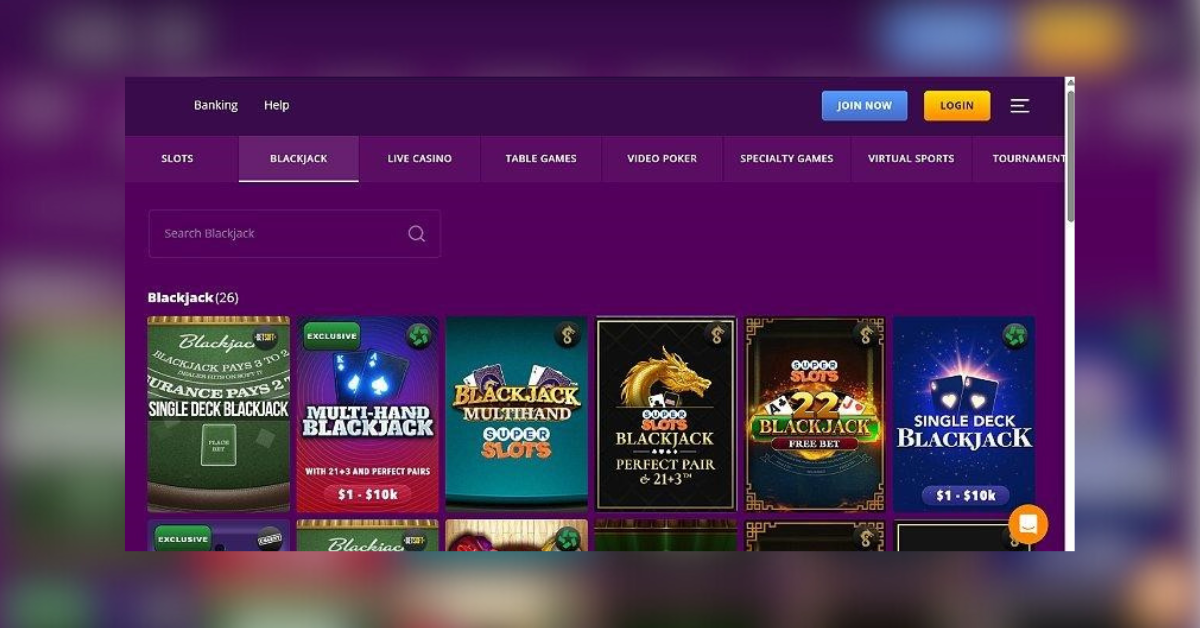 best online blackjack sties