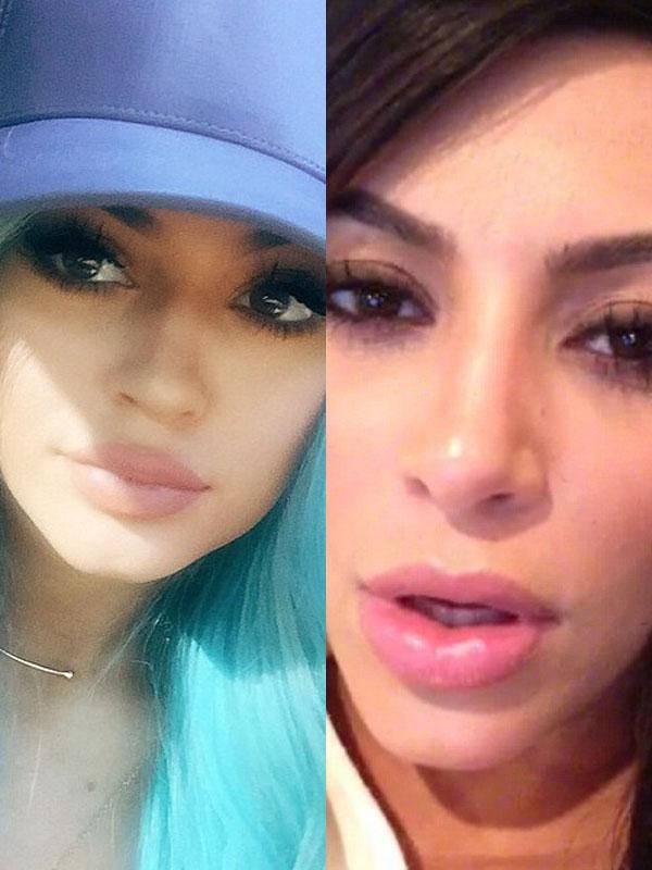 Kylie jenner turning into kim kardashian copy copy 5