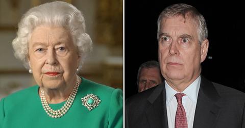 queen under fire for andrew birthday post pp