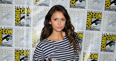Nina Dobrevin Sachin & Babi The Vampire Diaries Panel at 2013Comic Con 3