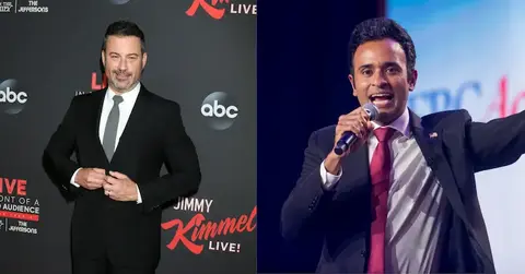 jimmy kimmel jokes about vivek ramaswamy kissing up to donald trump