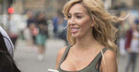 Farrah abraham boobs low cut dress h