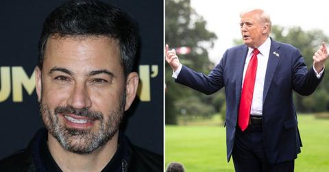 photo of Jimmy Kimmel and Donald Trump