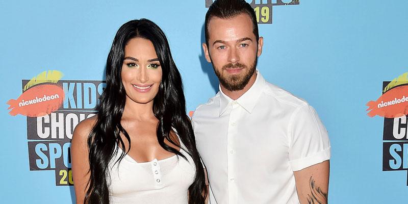 Nikki Bella is a bombshell in busty LBD after dishing that beau Artem  Chigvintsev has 'baby fever