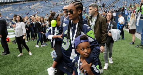 ciara russell wilson future sienna seahawks home opener
