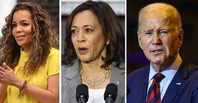 sunny hostin slammed joe biden lose black vote drops kamala harris