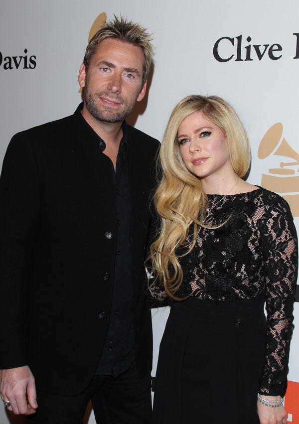 Avril Lavinge Chad Kroeger Divorce Reunite Grammy Party