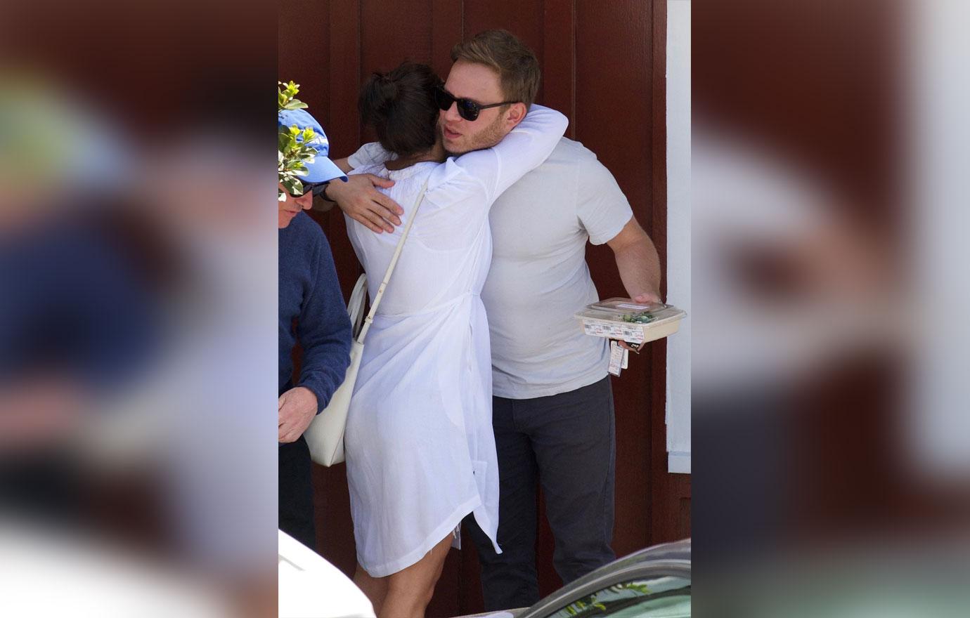 Lea michele dad zandy reich lunch date 4