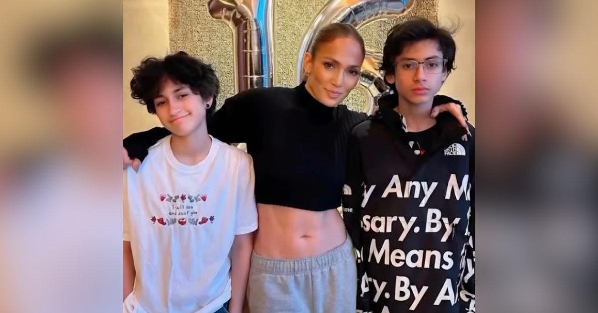 image of Jennifer Lopez said both Max and Emme were accepted into their chosen colleges and received scholarships.