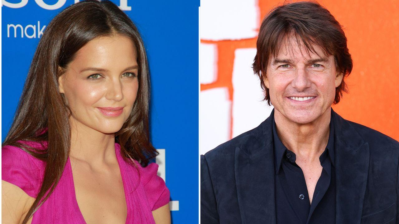 Image of Katie Holmes and Tom Cruise