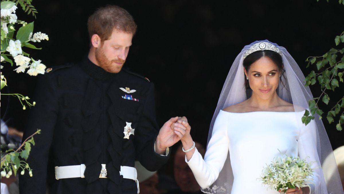 image of prince harry and meghan markle